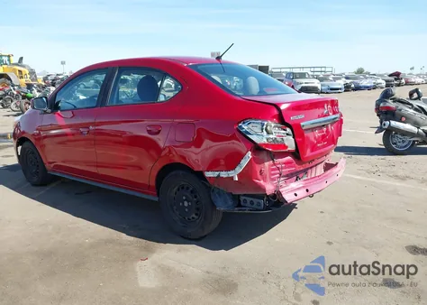 2019 Mitsubishi Mirage G4 Es z USA, uszkodzony, nr VIN ML32F3FJ1KHF07749